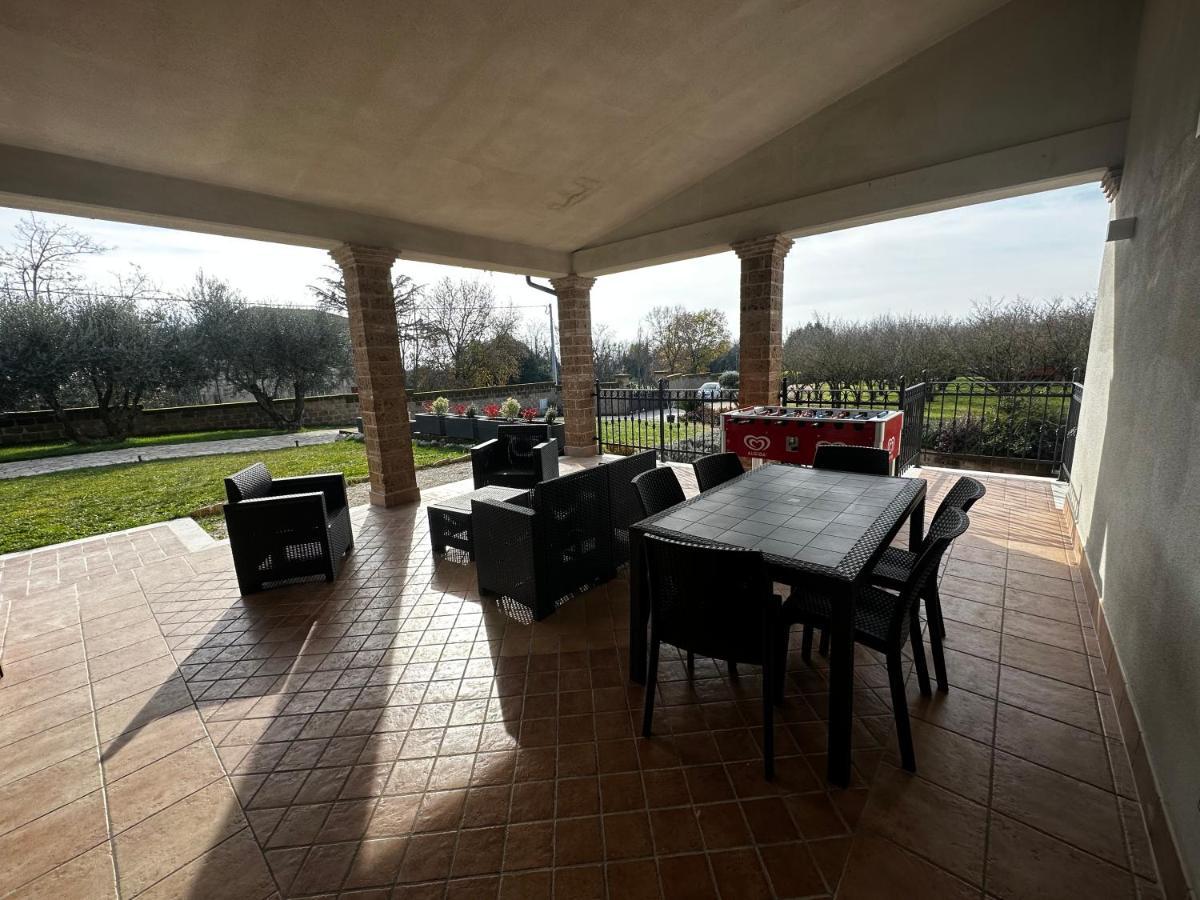 Agriturismo Villa Amerina Corchiano Bagian luar foto